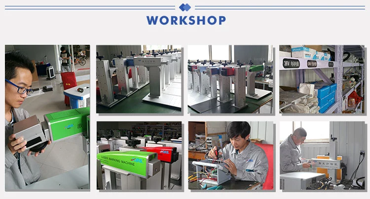 30W Enclosed Design Fiber Laser Marking Machine with Focus Finder &amp; Motorized Z-Axis